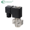 Électrovanne à ouverture normale 2/2 voies en acier inoxydable série SLP