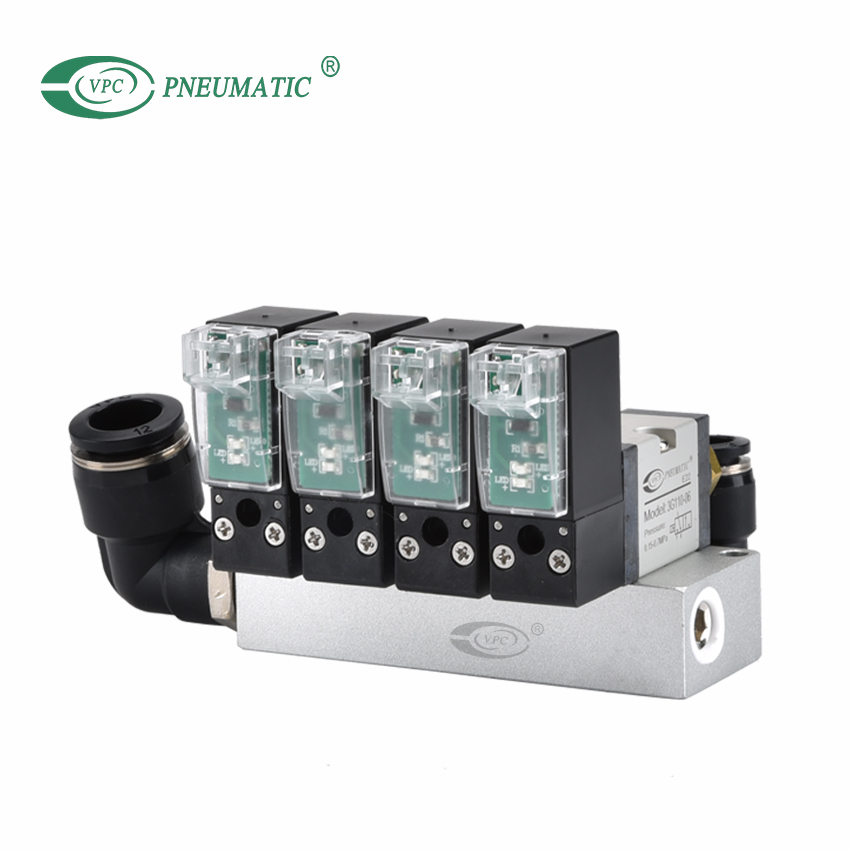 Collecteur d'électrovanne 3/2 voies série 3G, temps de réponse 15 ms