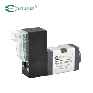 Électrovanne simple 3/2 voies série 3G110, temps de réponse de 15 ms