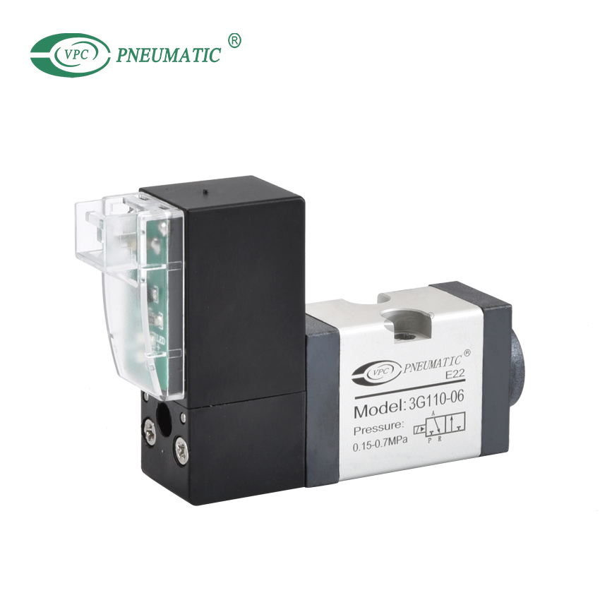 Soule d'électrovanne à 3 ports 12V