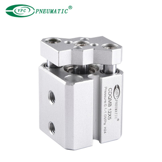 Cylindre compact à tige de guidage série CQM