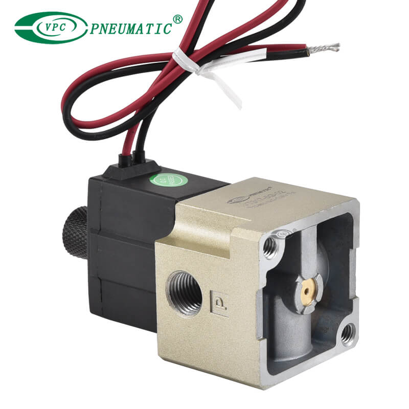 Électrovanne à clapet à commande directe, type 3 ports, série VT317