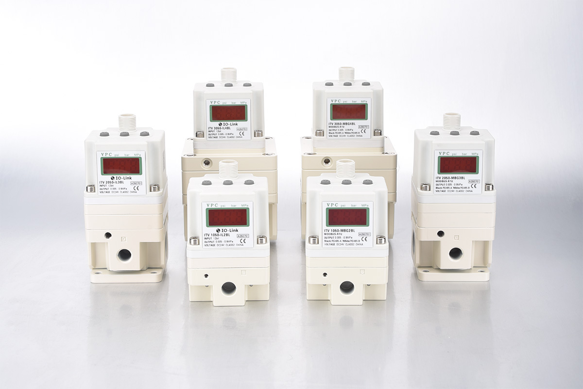 Régulateur électropneumatique industriel IO-Link pour divers systèmes d'automatisation | Garantie de 3 ans
