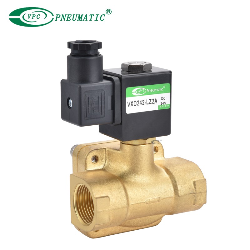 Le pilote de la série VXD a fonctionné à 2 solénoïdes à port pour l'eau chauffée