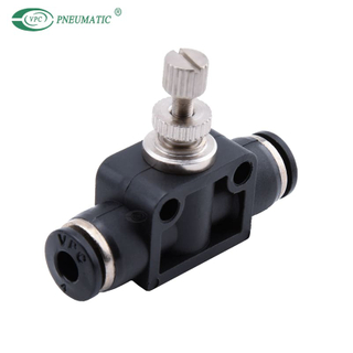 Vanne de régulateur de vitesse VPA, Union droite