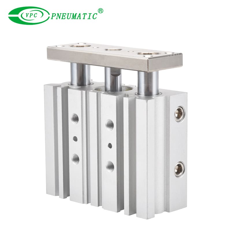 Cylindre pneumatique guidé compact de la série MGPM