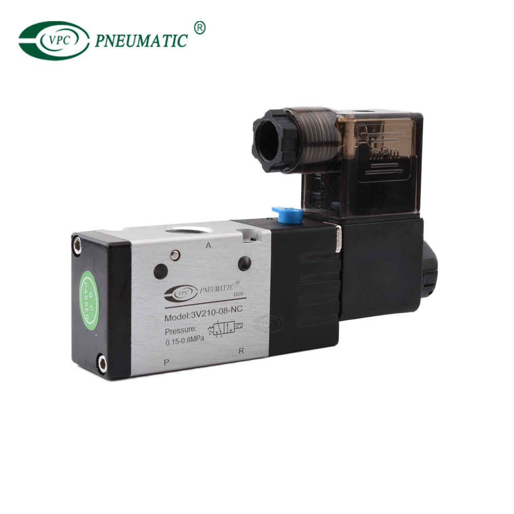 3V210 3/2 Way Pneumatic Solénoïde 