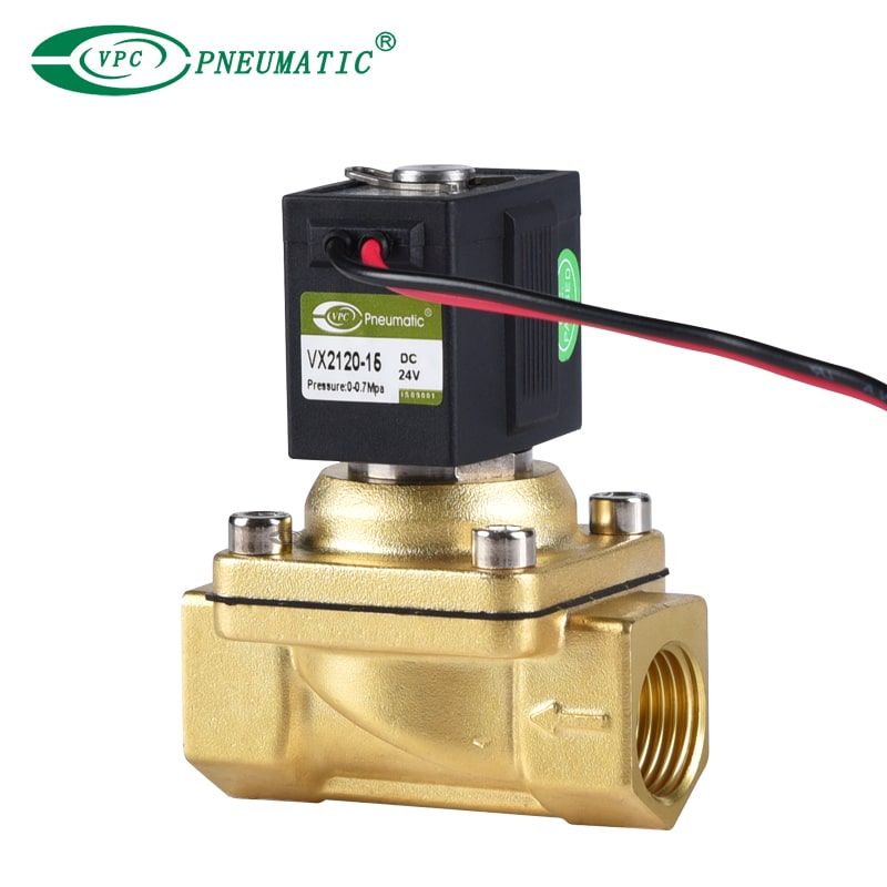 Électrovanne normalement fermée 2/2 voies série VX