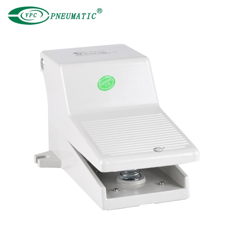 Valve à pédale à pied Port 2 PORT 2 PORT 2, avec verrouillage