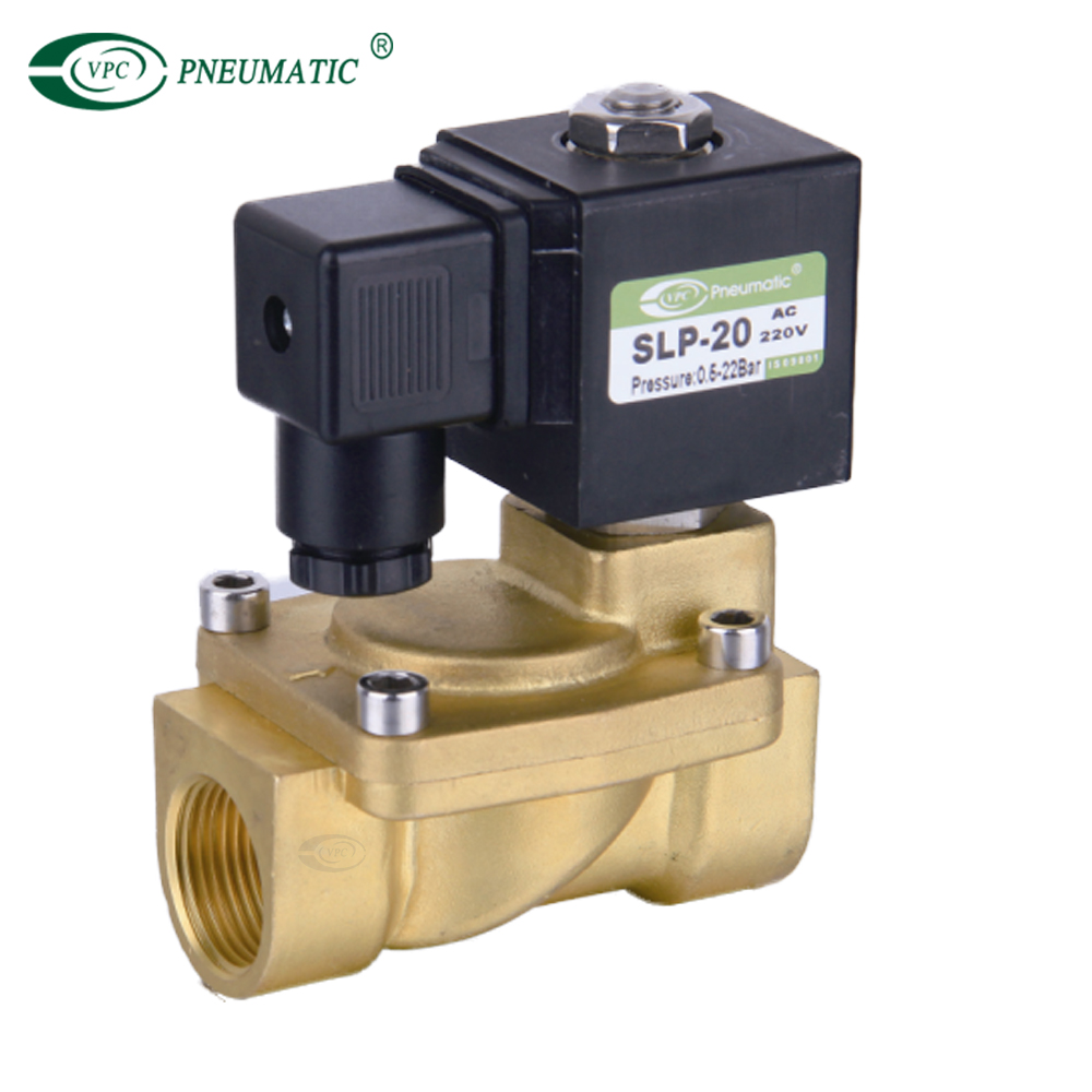 Électrovanne à fermeture normale 2/2 voies grand diamètre série SLP