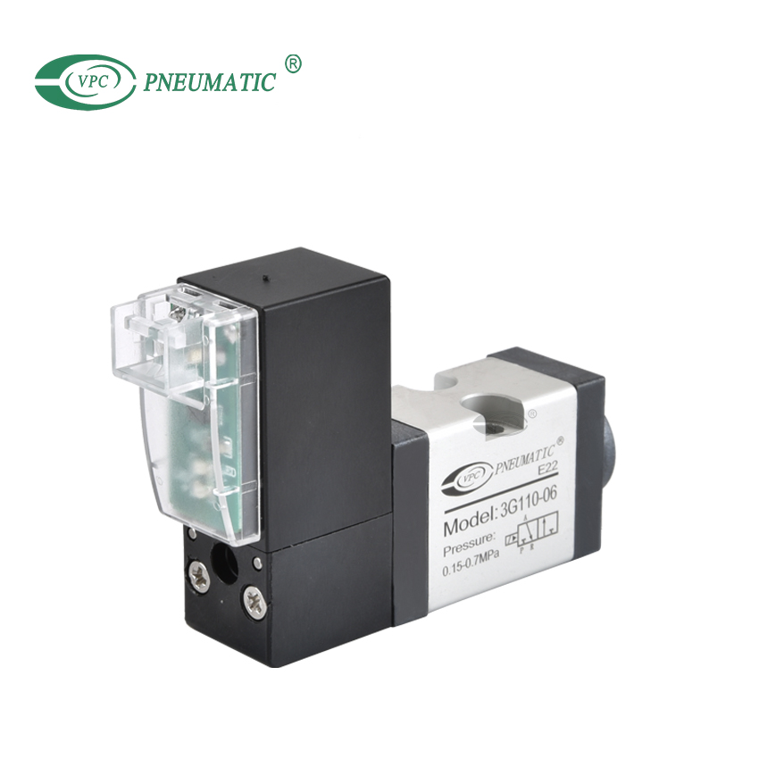 Série 3G110 Série 3/2 Way Single Solenoid, temps de réponse de 15 ms