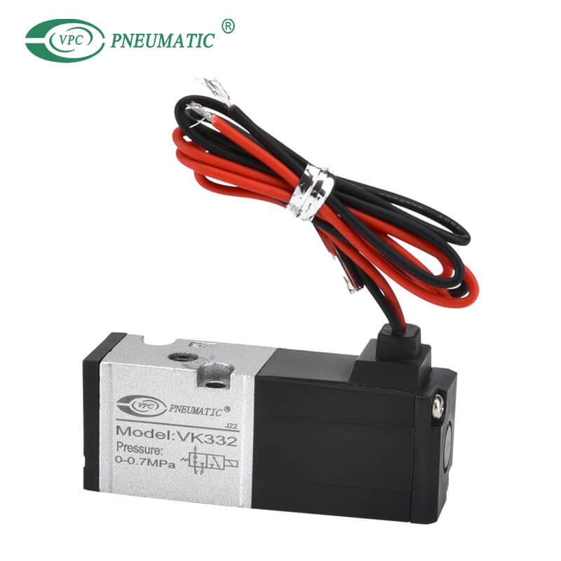 Électrovanne 3 ports série VK300, clapet à commande directe 