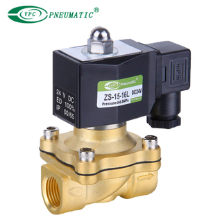 Électrovanne à fermeture normale 2/2 voies série ZS