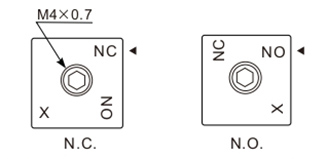 Vanne pneumatique à 3 ports VGA342