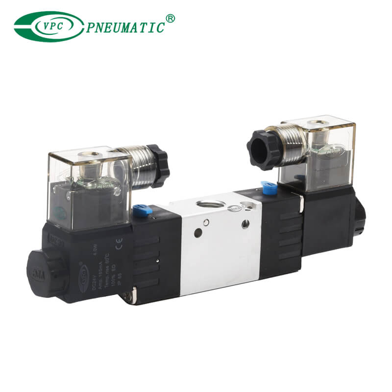Électrovanne à double commande à 2 positions et 3 ports série 3V