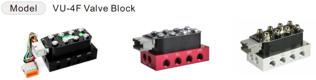 bloc de valve d'accuair