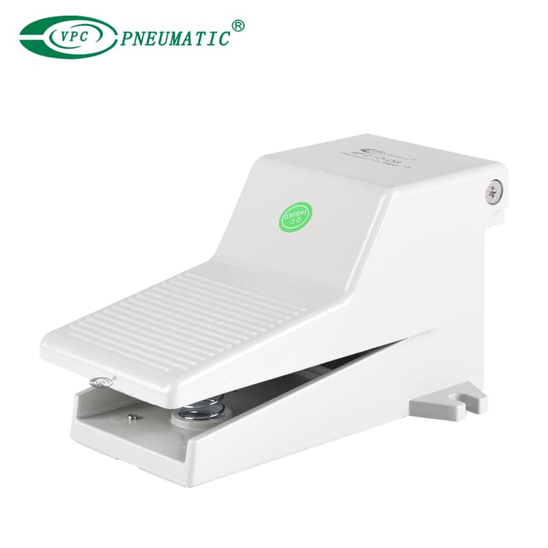 Valve à pédale à pied Port 2 PORT 2 PORT 2, avec verrouillage