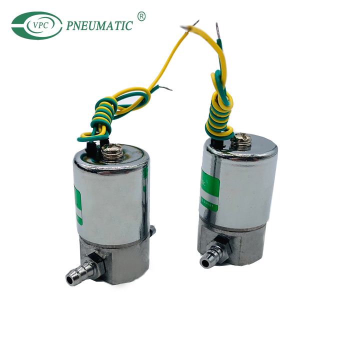 Électrovanne compacte miniature DC 24V 1.2mm pour équipement dentaire