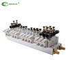 Vanne directionnelle 4v210-08 DC 24v 12v 5/2 voies collecteur d'électrovanne pneumatique à commande unique