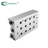 Vanne directionnelle 4v210-08 DC 24v 12v 5/2 voies collecteur d'électrovanne pneumatique à commande unique