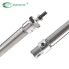 Mini-cylindre en acier inoxydable série MA, type à queue pivotante
