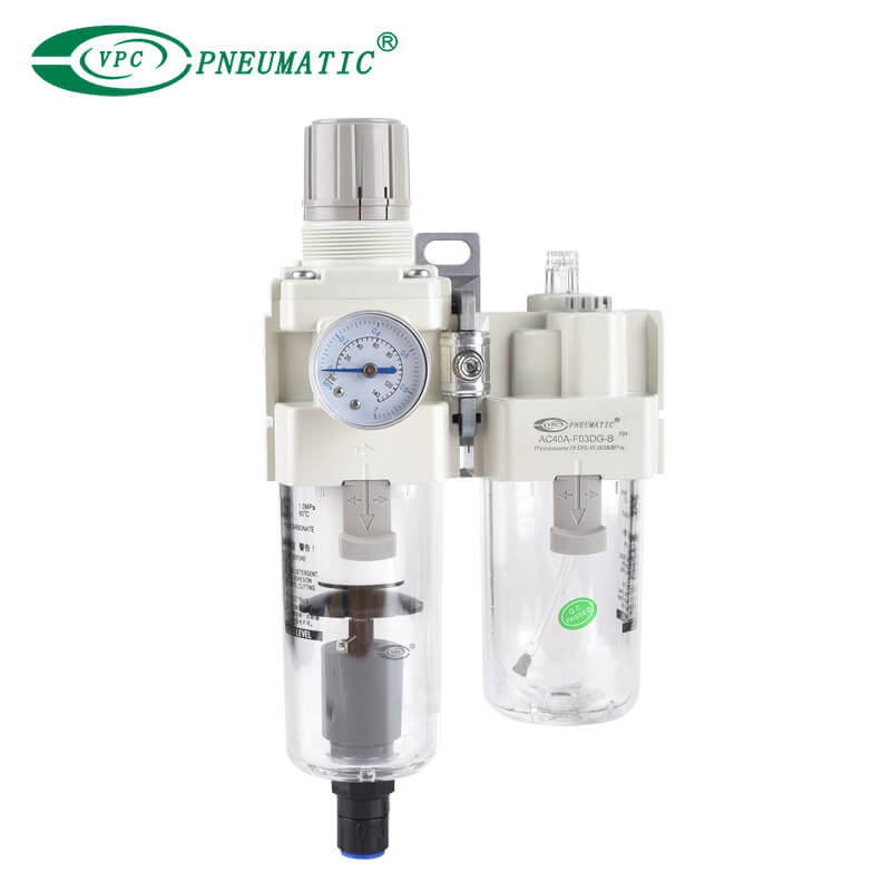 Unités FRL AC20A-B à AC60A-B avec pressostat