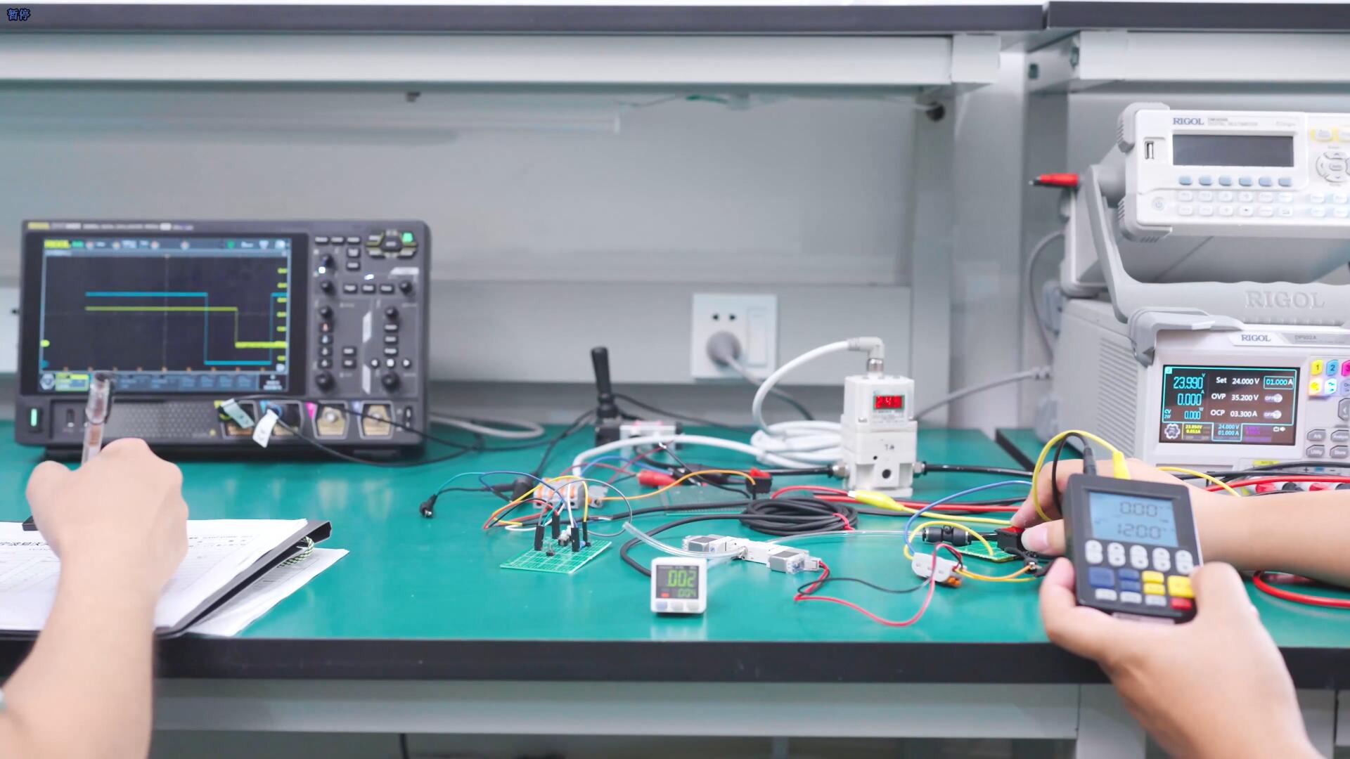 Analyse ITV du chauffage de charge